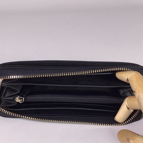 Kate Spade Black Zip Wallet - Picture 5 of 10